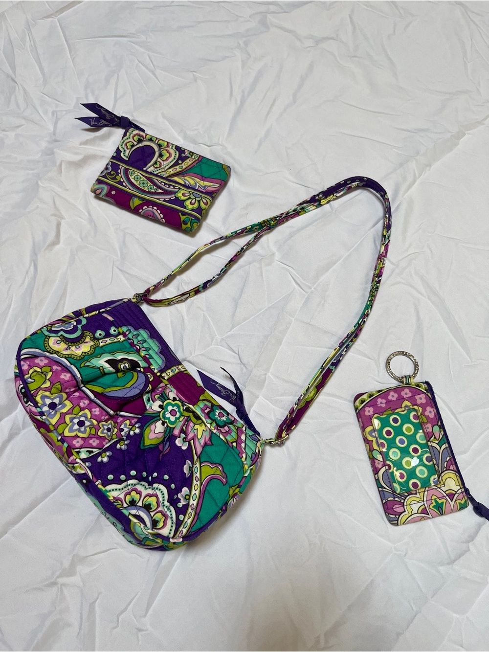Vera Bradley Purse and Wallet Set